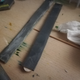 Hobby sandpaper sometimes comes as sticks so it’s easier to achieve level sanding. You can also make your own sanding sticks by gluing sand paper to popsicle sticks!